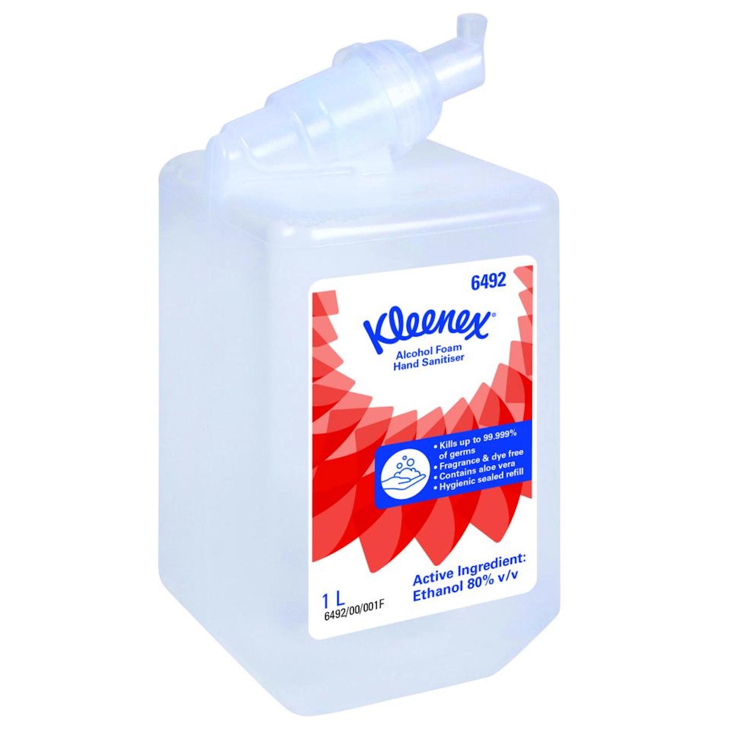 Kleenex 6492 Alcohol Foam Hand Sanitiser 1L - Carton (6pc)