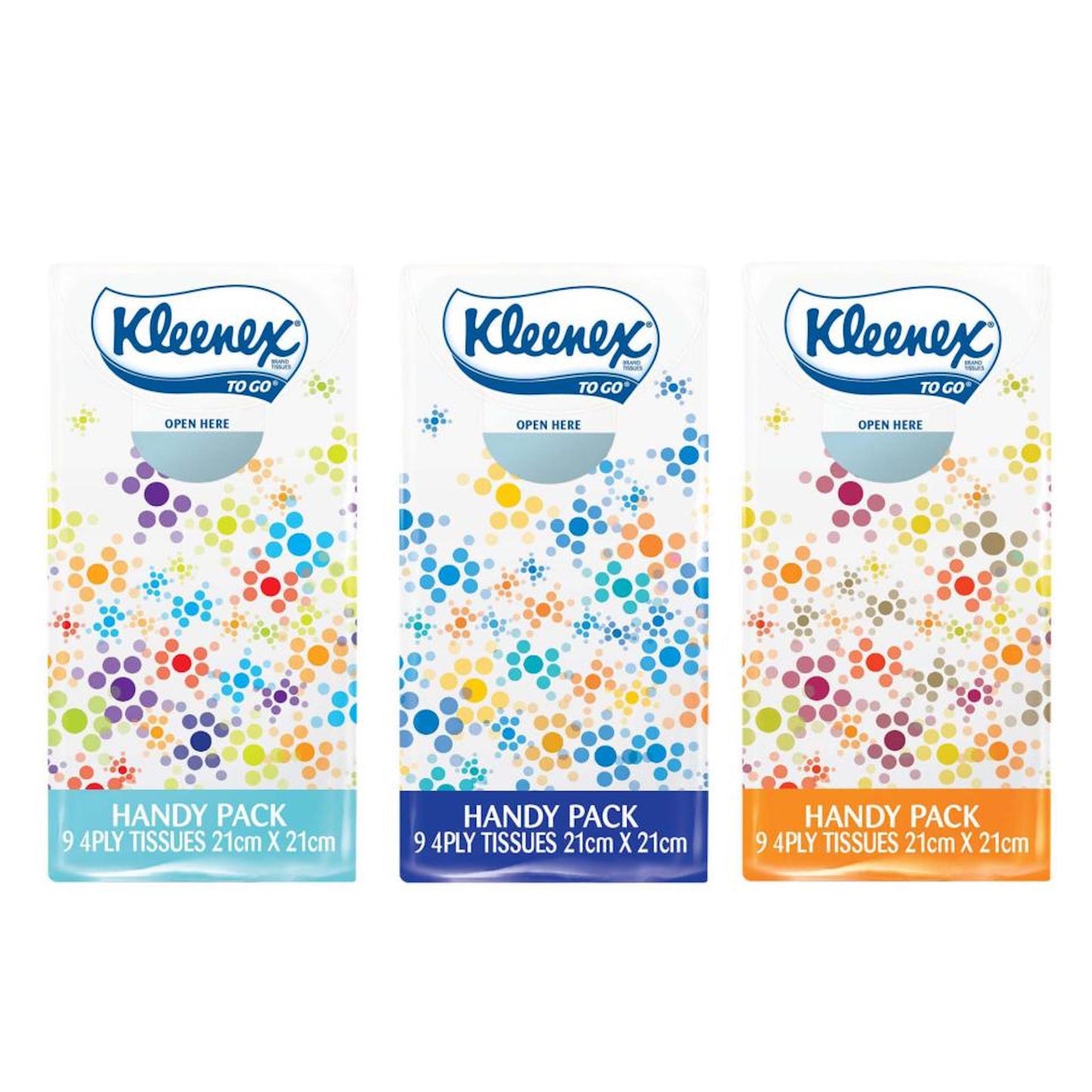 Kleenex 0201 Personal Tissues 4ply Single - Carton (144 x 9pc Pack)