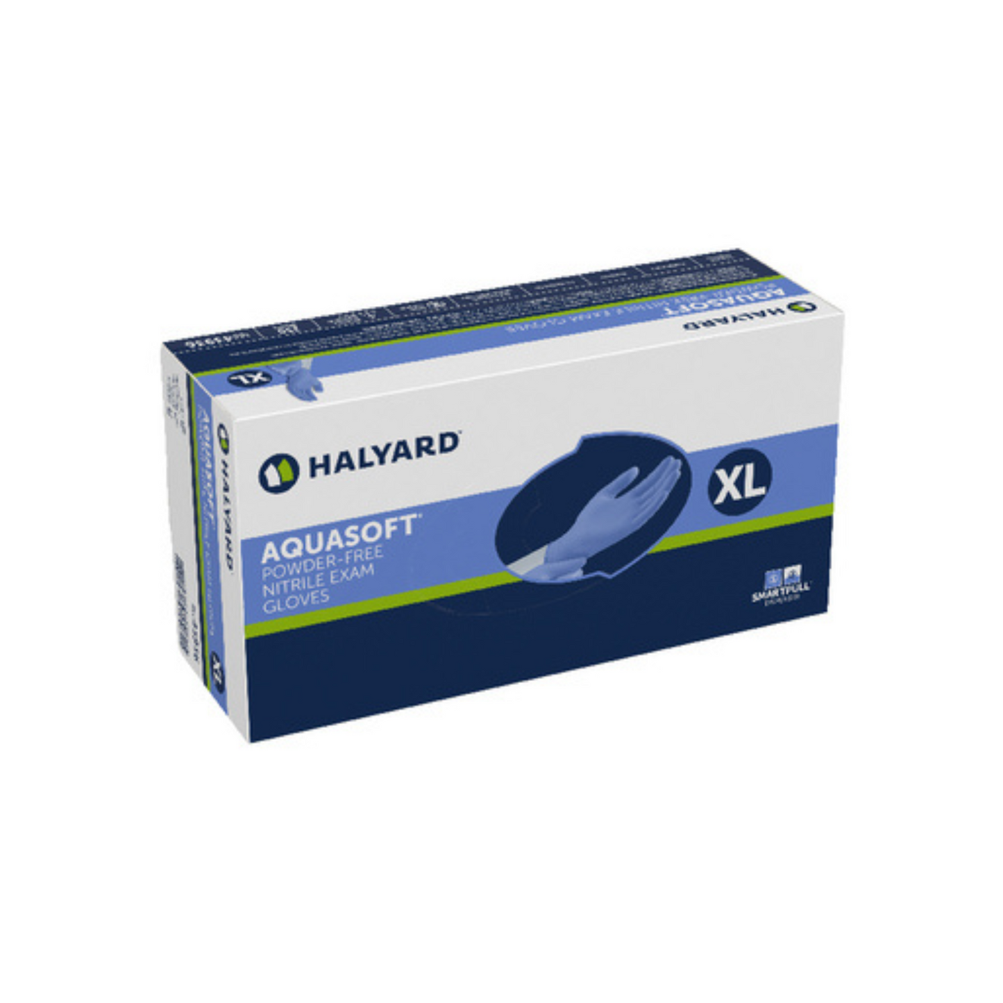 Halyard Aquasoft Nitrile Exam Gloves XL - Carton (2500pc)
