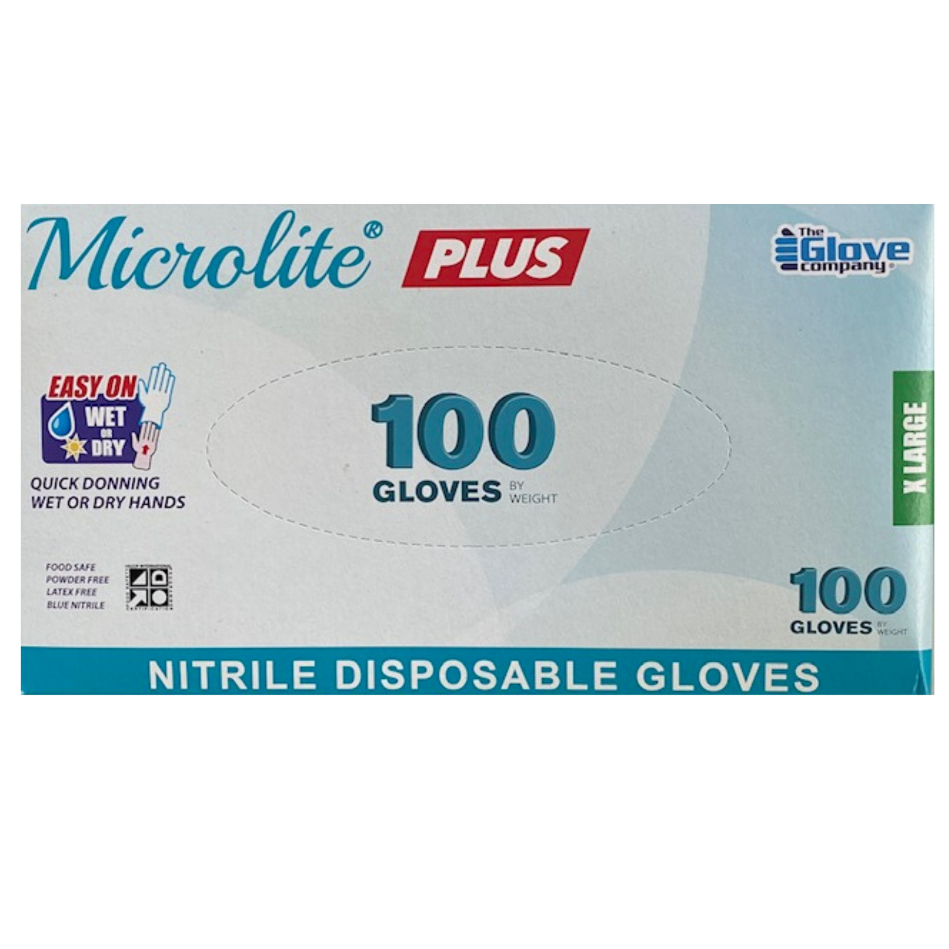 Microlite Nitrile Gloves XL - Box (100pc)