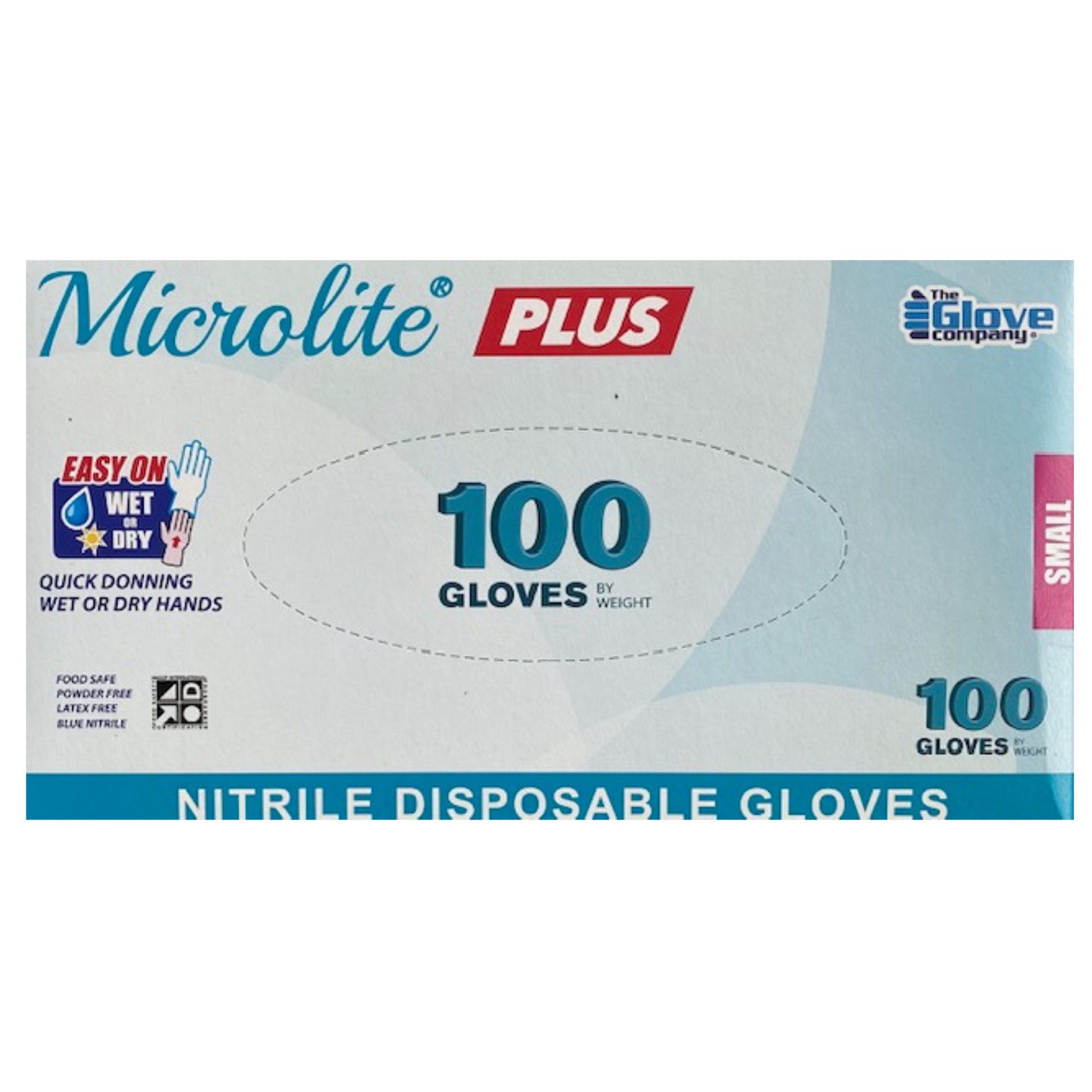 Microlite Nitrile Gloves S - Box (100pc)