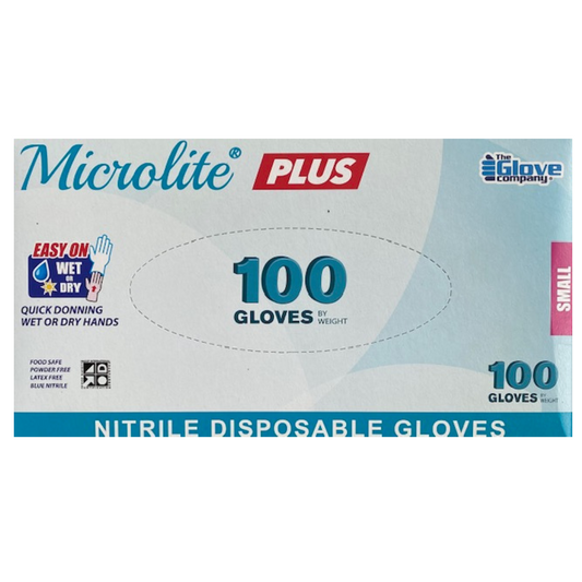 Microlite Nitrile Gloves S - Box (100pc)
