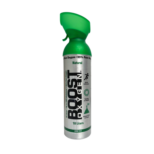 Boost Oxygen Natural 10L - Large Size (200 Breath) - Single