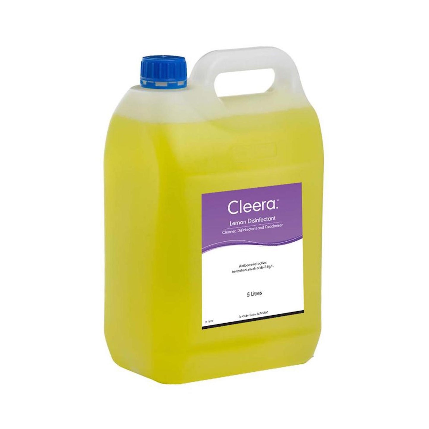 Cleera Commercial Grade Lemon Disinfectant 5L