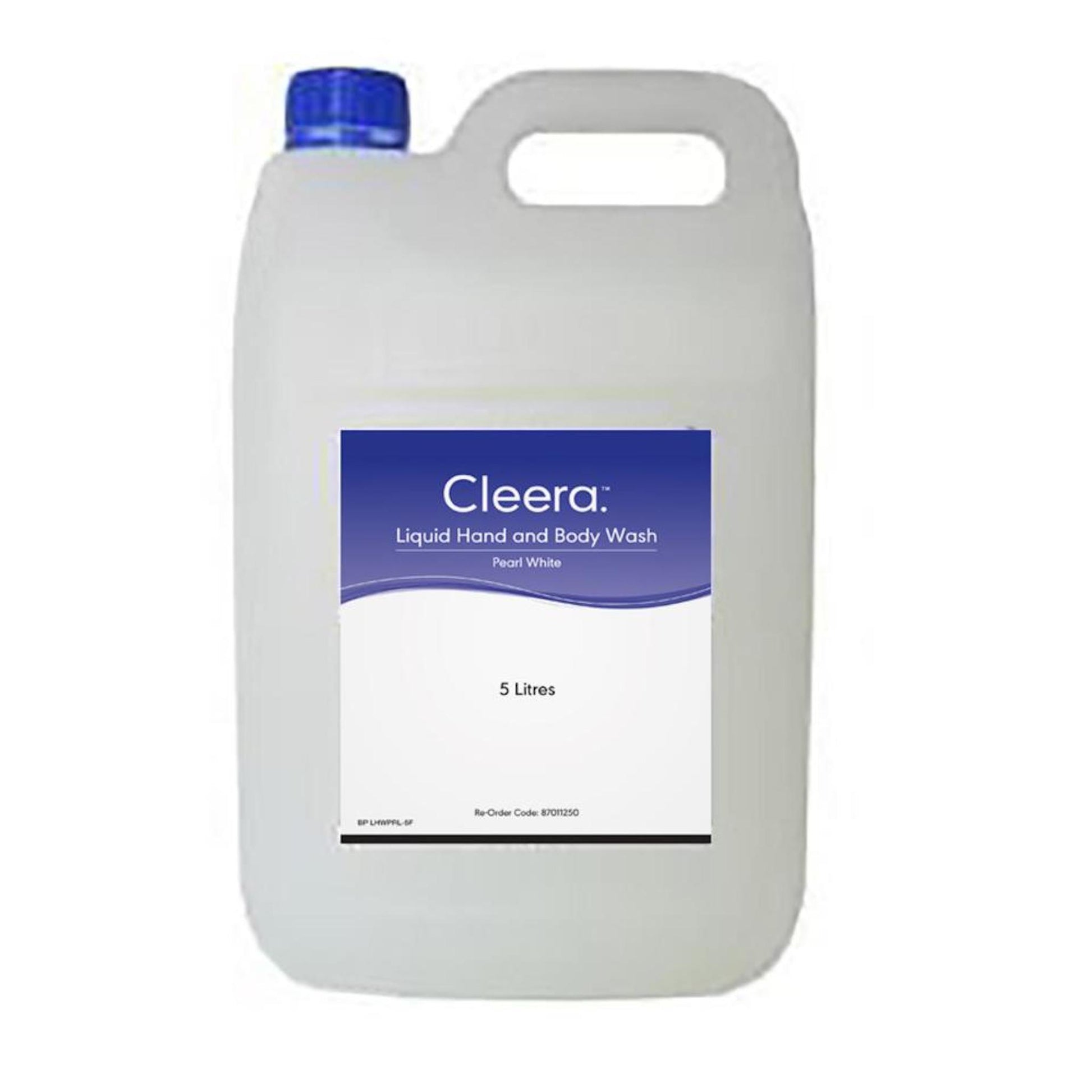 Cleera Hand & Body Wash Liquid Pearl White 5L