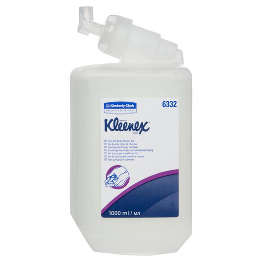 Kleenex 6332 Hair and Body Shower Gel Cartridge 1L