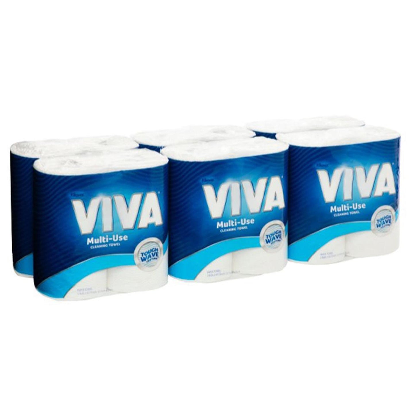Kleenex VIVA 44301 Kitchen Towel White Twin Pack x 6 - Carton (12 x 60pc Roll)